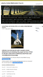 Mobile Screenshot of libertyumc.org